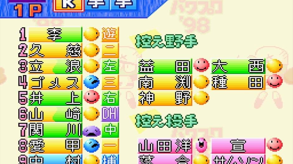 Скриншот 5 из Jikkyou Pawafuru Puroyakyu '98: Kettei-ban