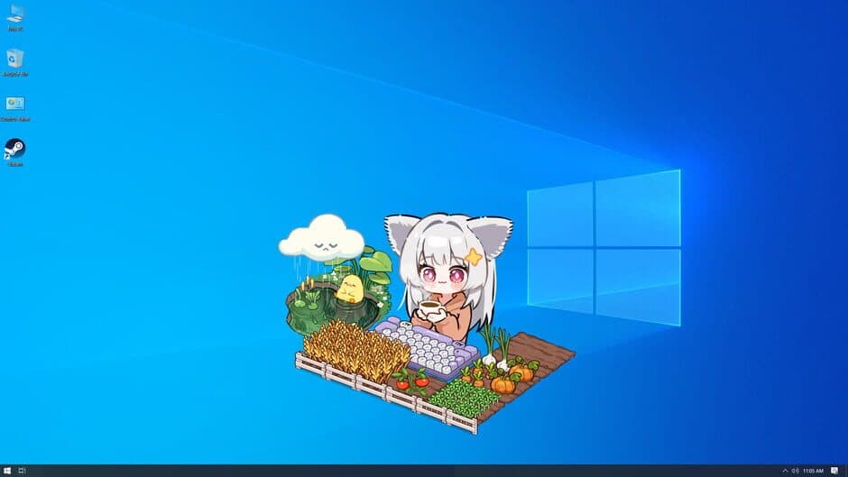 Скриншот 1 из Nekotype Keyboard Cat Simulator