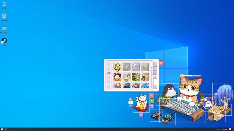 Скриншот 2 из Nekotype Keyboard Cat Simulator