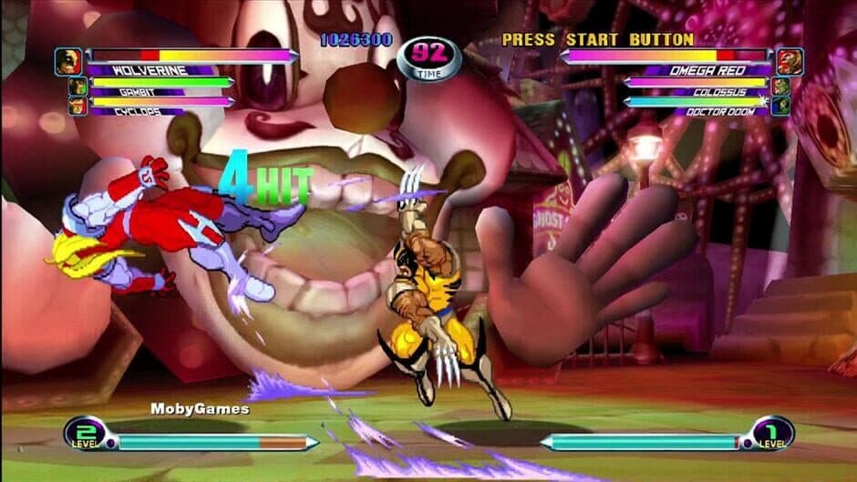 Скриншот 2 из Marvel vs. Capcom 2: New Age of Heroes