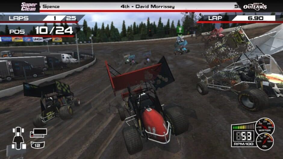 Скриншот 1 из World of Outlaws: Sprint Cars