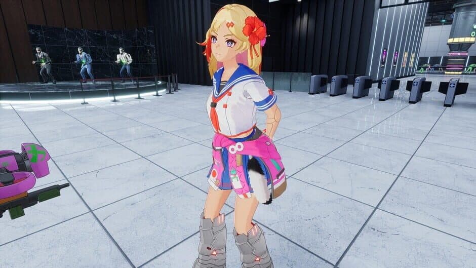 Скриншот 2 из Full Metal Schoolgirl: Accessory - "Spotted Cat Tail"