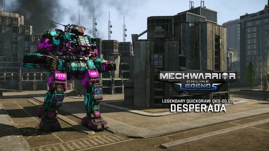 Скриншот 1 из MechWarrior Online: Desperada Legendary Mech Pack