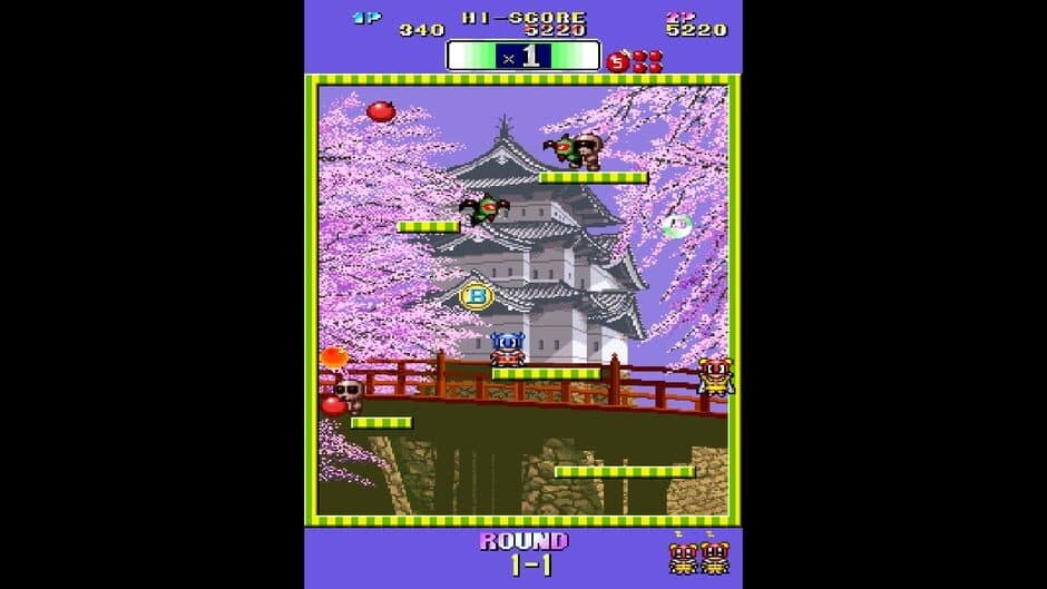 Скриншот 2 из Arcade Archives 2: Bomb Jack Twin