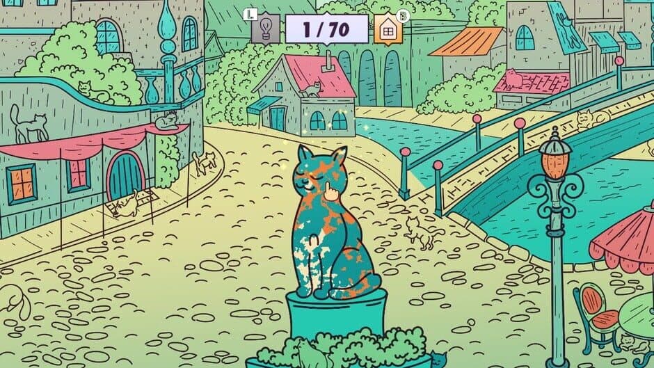 Скриншот 2 из Cats Visiting Cozy Town