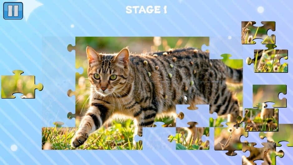 Скриншот 2 из Funny Cats Puzzle