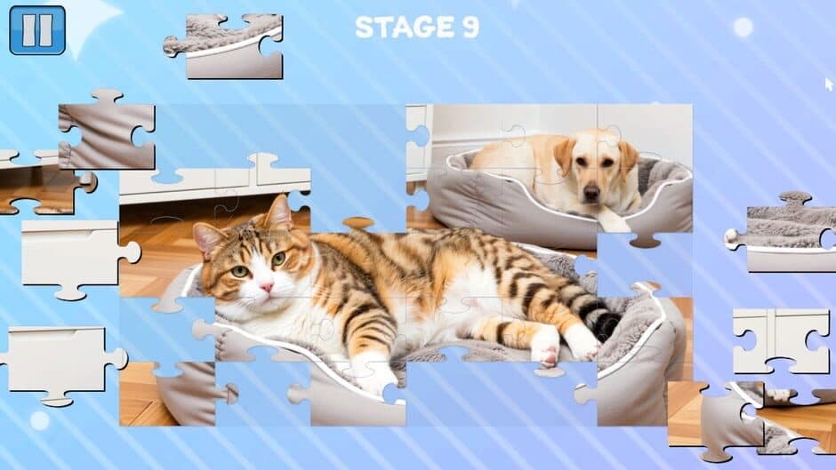 Скриншот 4 из Funny Cats Puzzle