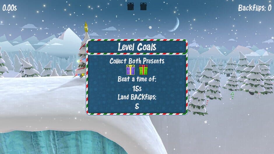 Скриншот 1 из Santa's Slippery Slope Ski Stunts