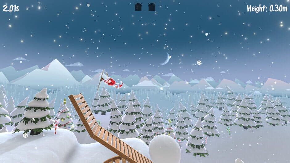 Скриншот 3 из Santa's Slippery Slope Ski Stunts