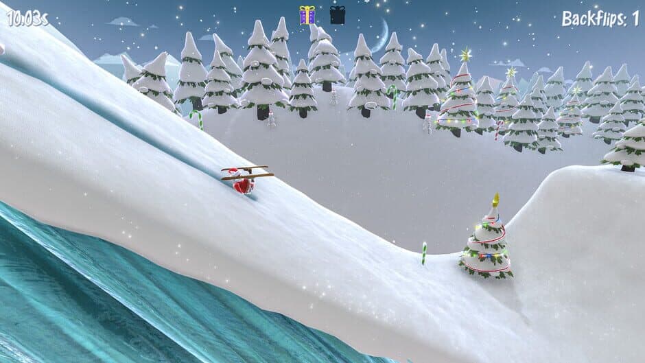 Скриншот 5 из Santa's Slippery Slope Ski Stunts
