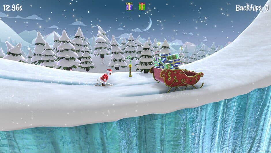 Скриншот 8 из Santa's Slippery Slope Ski Stunts