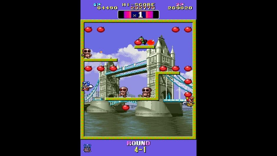 Скриншот 3 из Arcade Archives: Bomb Jack Twin