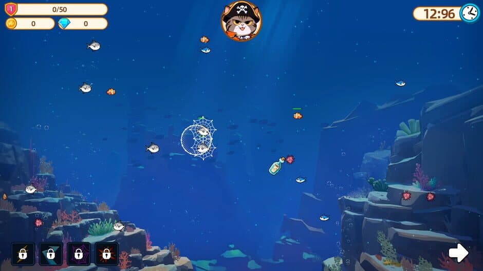 Скриншот 2 из Captain Whiskers: Incremental Seas