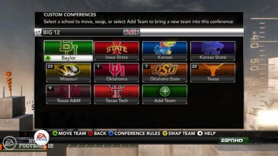 Скриншот 2 из NCAA Football 12