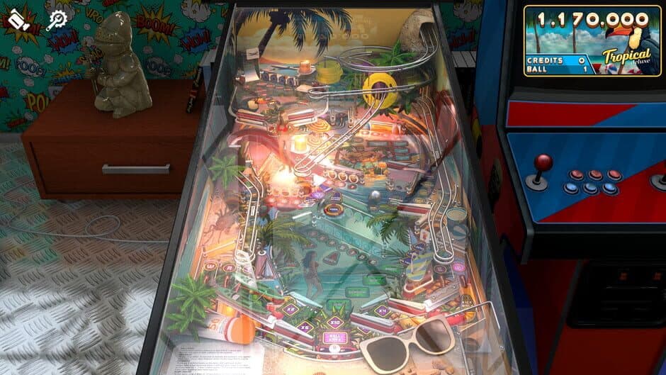 Скриншот 3 из Zaccaria Pinball: Tropical Deluxe Pinball Table