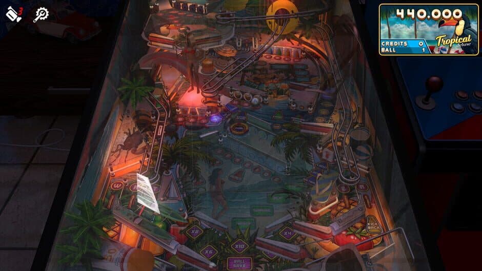 Скриншот 4 из Zaccaria Pinball: Tropical Deluxe Pinball Table