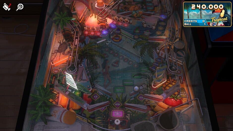 Скриншот 1 из Zaccaria Pinball: Tropical Deluxe Pinball Table