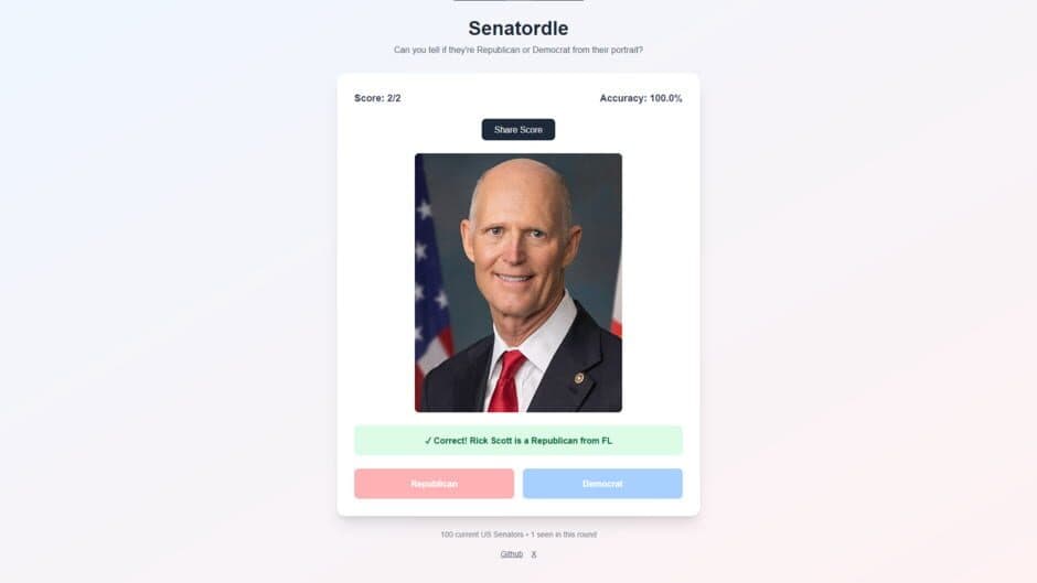 Скриншот 1 из Senatordle