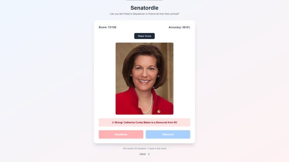 Скриншот 2 из Senatordle