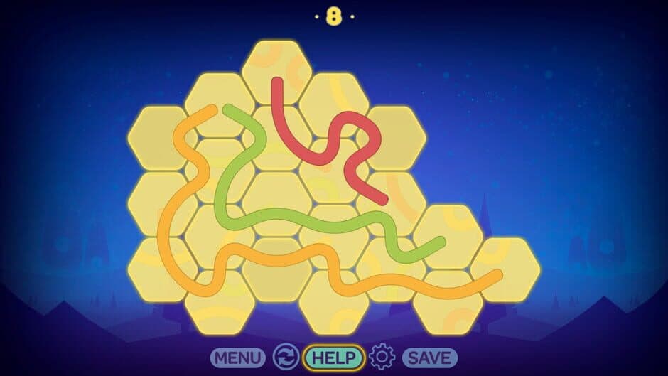 Скриншот 2 из Puzzle: Lines and Knots 3