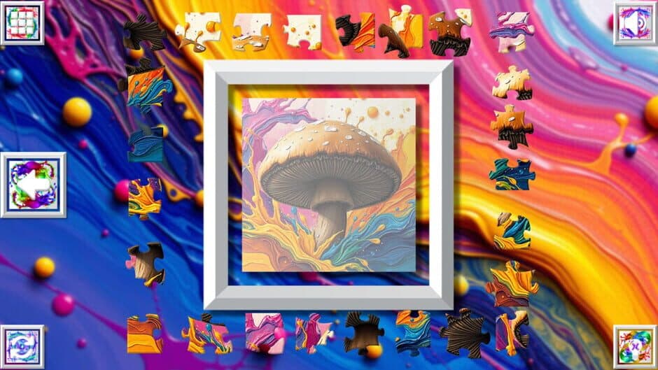 Скриншот 6 из Color Splash: Mushrooms