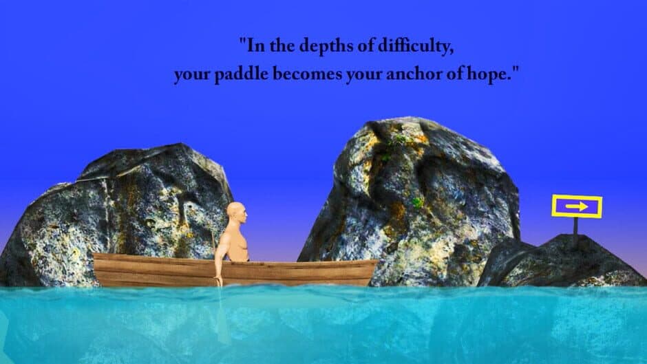 Скриншот 1 из Let me Paddle : Difficult Boat Paddling Game