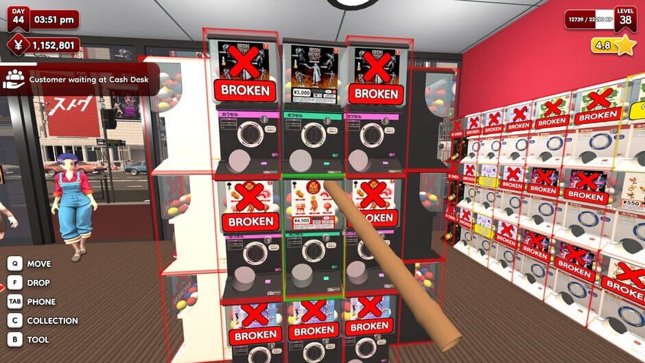 Скриншот 6 из Gacha Capsule Shop Simulator: Akihabara