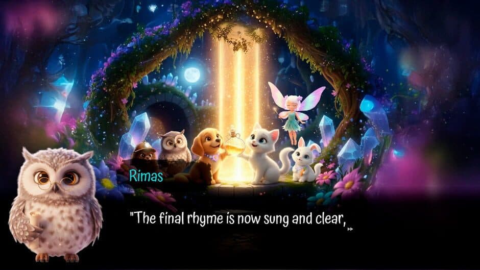 Скриншот 4 из Luna & Canela: The Secret Crystal Garden