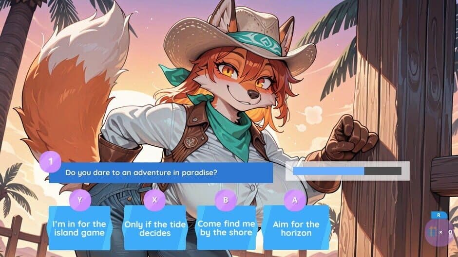 Скриншот 1 из Furry Girls Paradise: Love & Fun