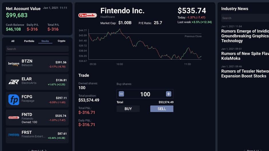 Скриншот 6 из Day Trader Tycoon