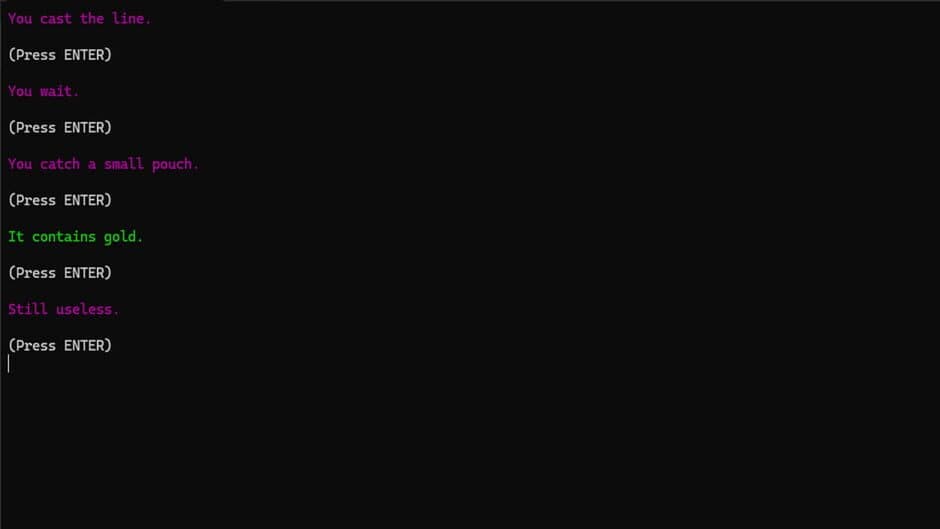 Скриншот 3 из Nick's Text Adventure