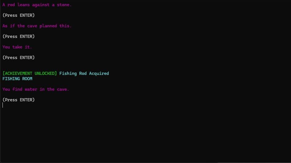 Скриншот 5 из Nick's Text Adventure