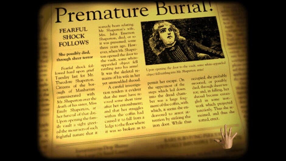 Скриншот 8 из Edgar Allan Poe's Interactive Horror: 1995 Edition