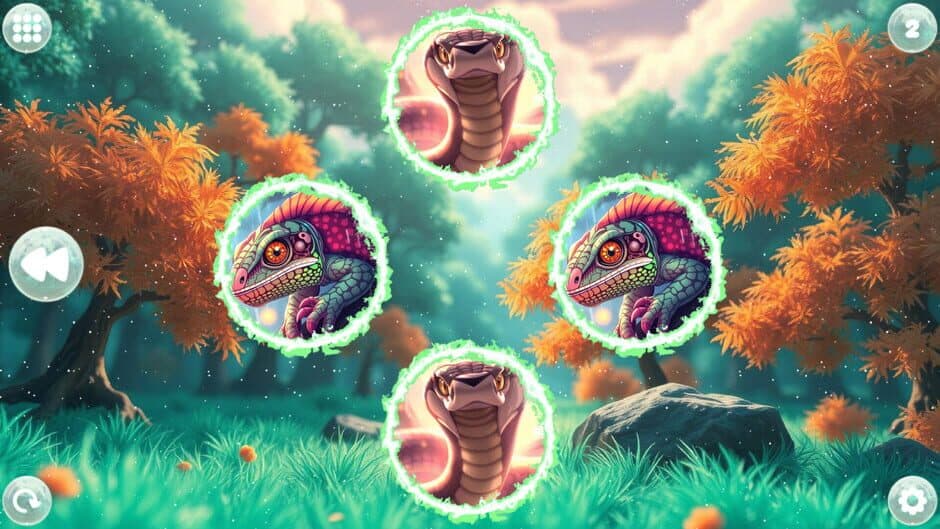 Скриншот 1 из Anime Dream Match: Reptiles