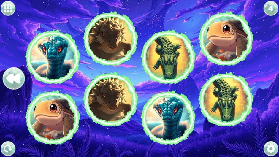 Скриншот 3 из Anime Dream Match: Reptiles