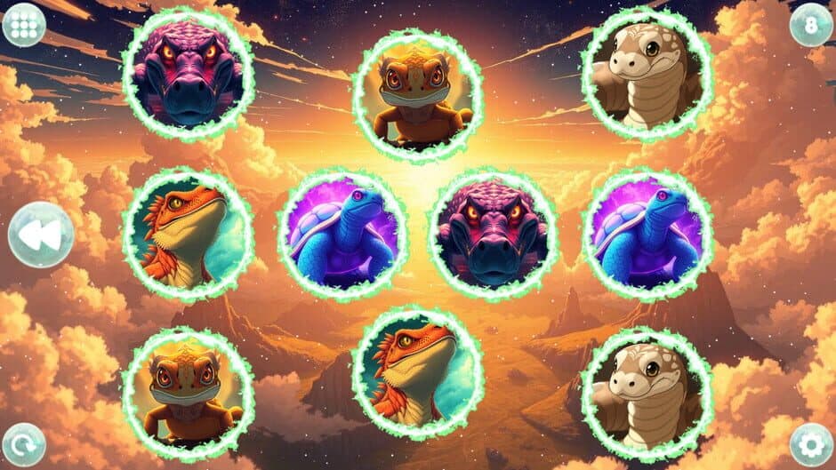 Скриншот 4 из Anime Dream Match: Reptiles