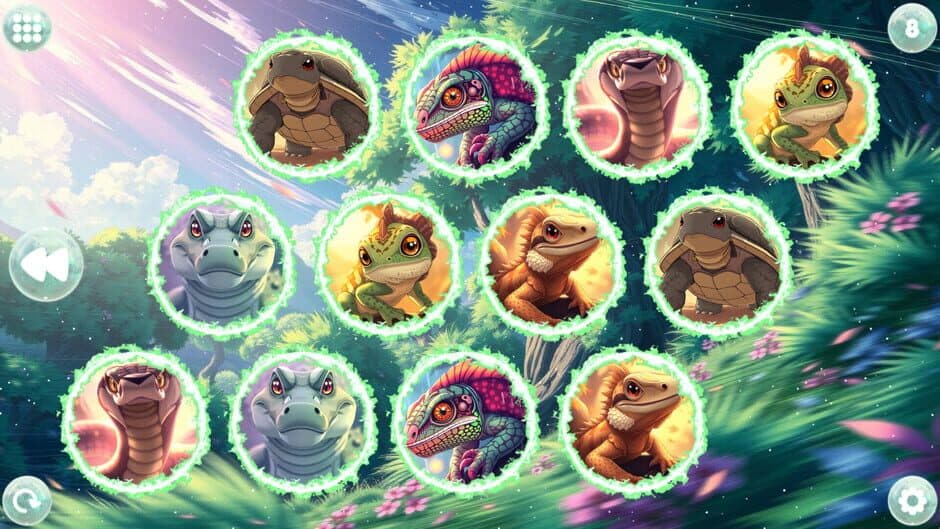 Скриншот 5 из Anime Dream Match: Reptiles