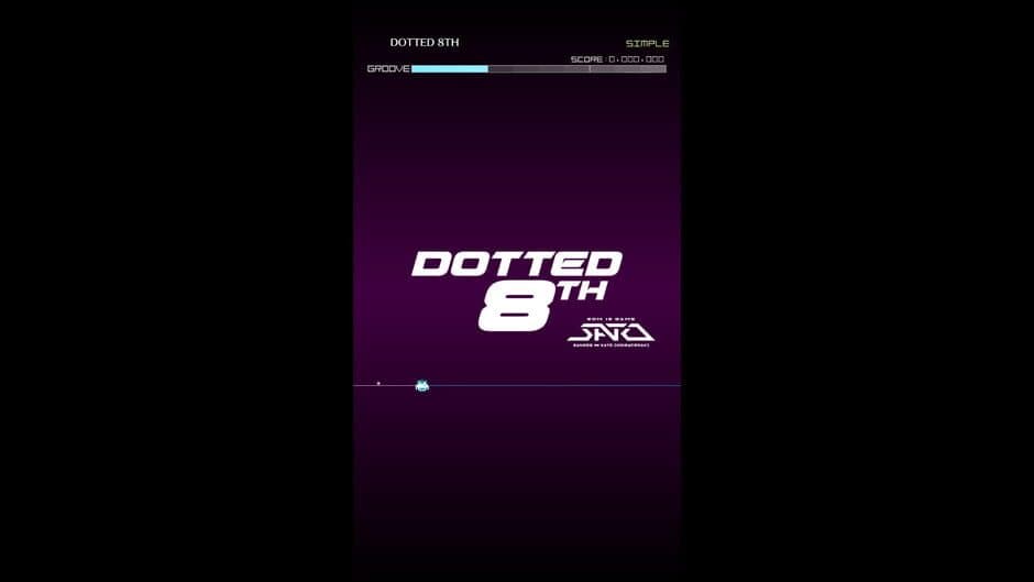 Скриншот 1 из Groove Coaster: Dotted 8th