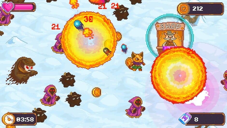 Скриншот 2 из Crazy Cats Survivors