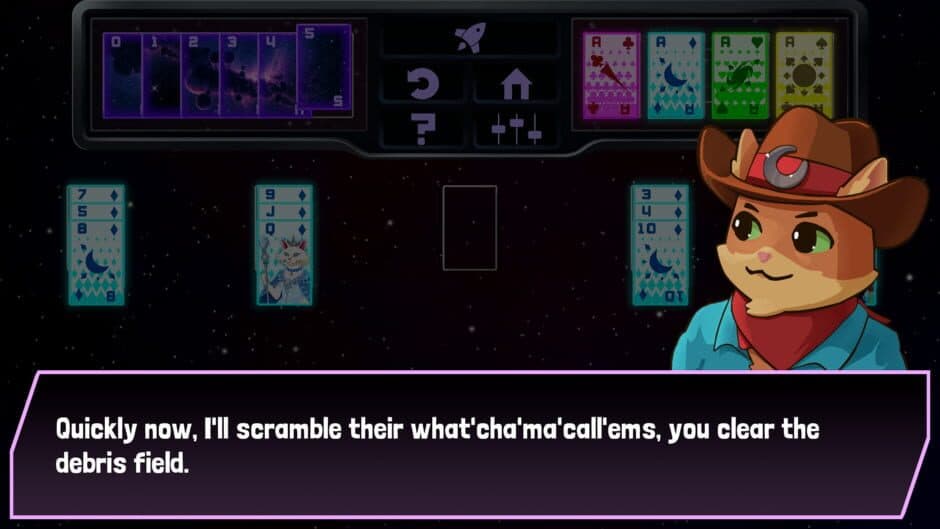 Скриншот 5 из Space Cat Solitaire