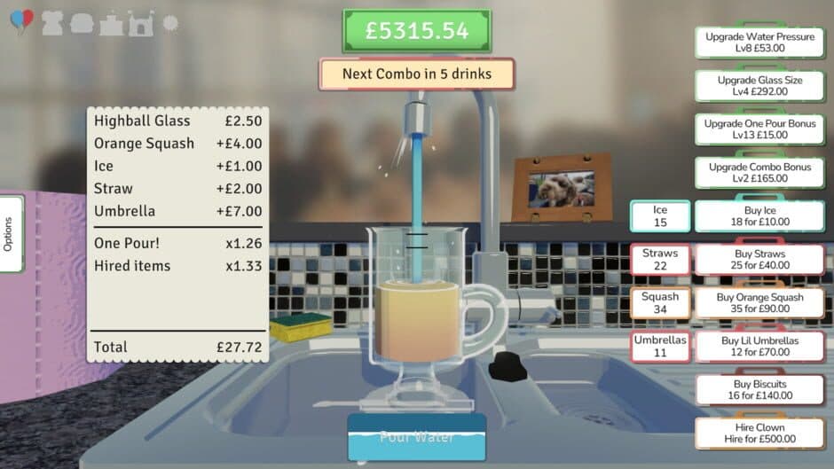 Скриншот 3 из A Stupid Game About Pouring Drinks for the P.T.A.