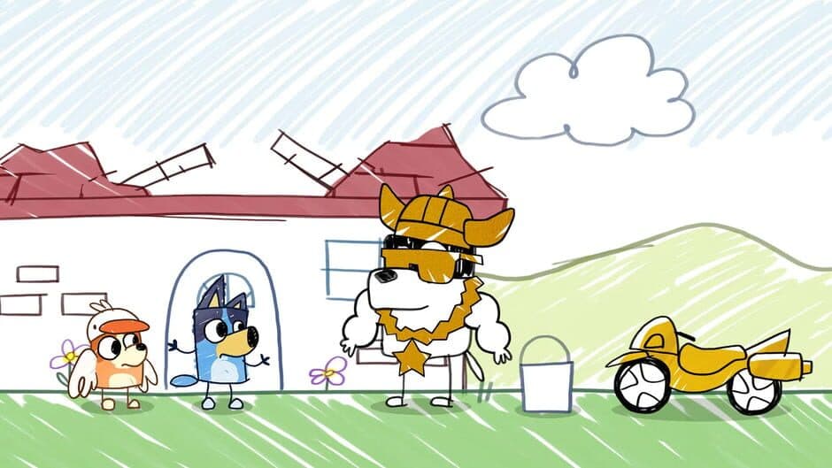 Скриншот 1 из Bluey's Quest for the Gold Pen