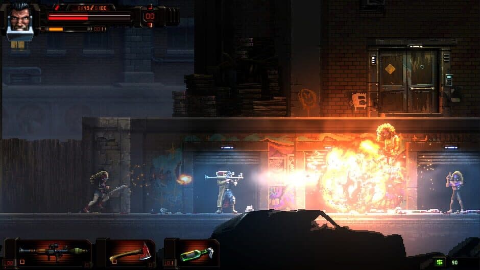 Скриншот 1 из Huntdown: Overtime