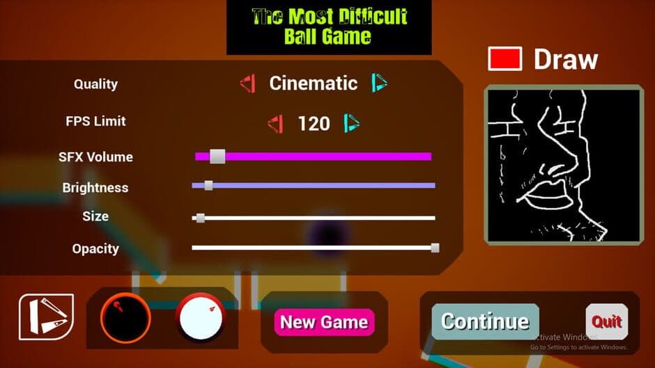 Скриншот 6 из The Most Difficult Ball Game