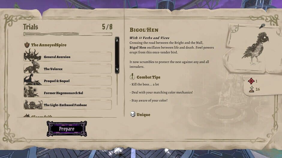 Скриншот 5 из Vellum: Raid Night Study Hall