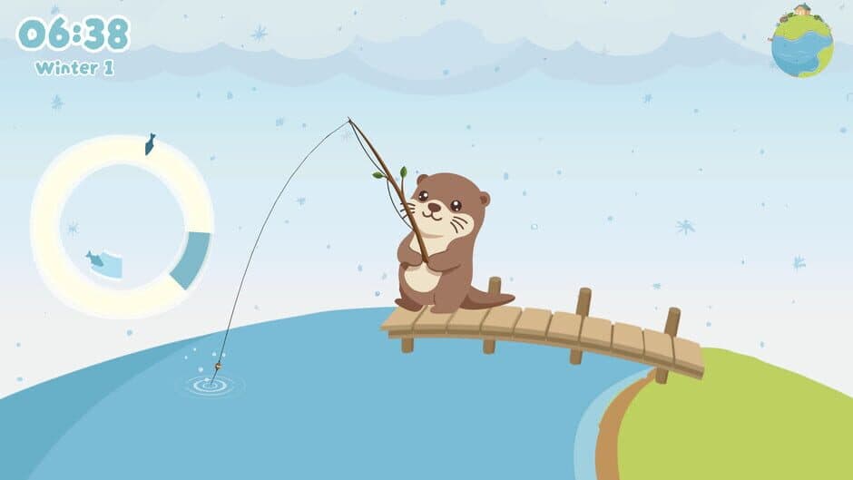 Скриншот 3 из Little Otter's Fishing Life