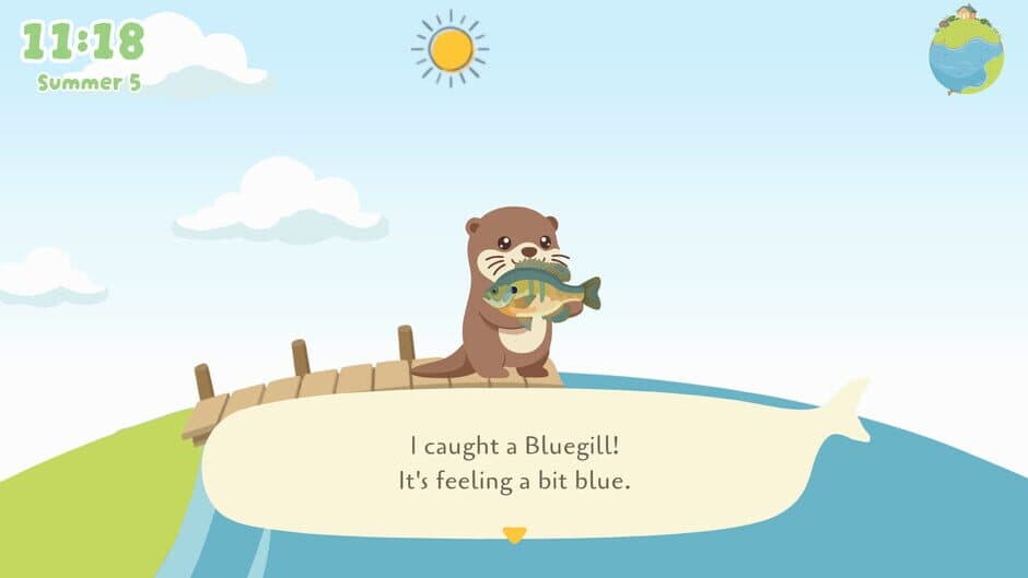 Скриншот 5 из Little Otter's Fishing Life