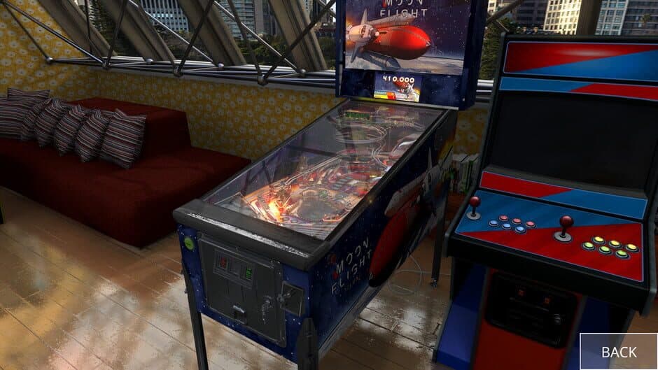 Скриншот 5 из Zaccaria Pinball: Moon Flight Deluxe Pinball Table