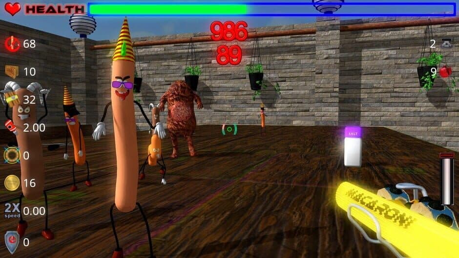 Скриншот 1 из Die, Zombie Sausage, Die!