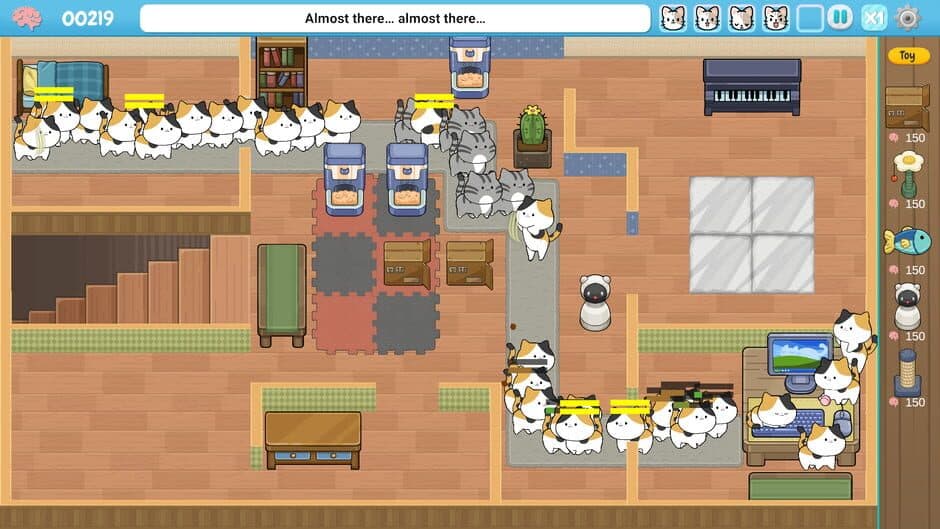 Скриншот 1 из Defend Against Cats